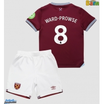 West Ham United James Ward-Prowse #8 Hjemmedraktsett Barn 2025-26 Kortermet (+ Korte bukser)
